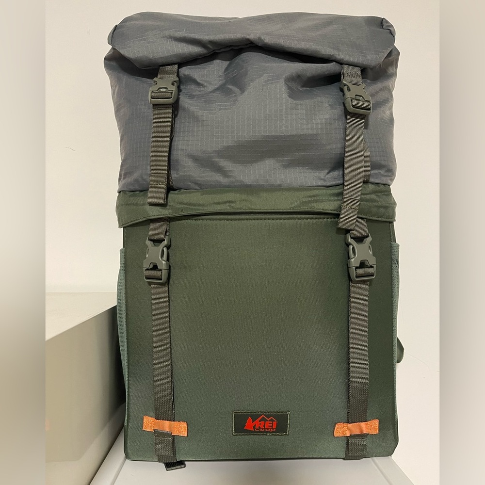 REI Olive and Charcoal Cooler/Backpack
